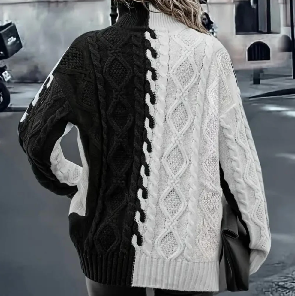 Lujza - stilfuld og moderne rullekravetrøje til kvinder for et sofistikeret look