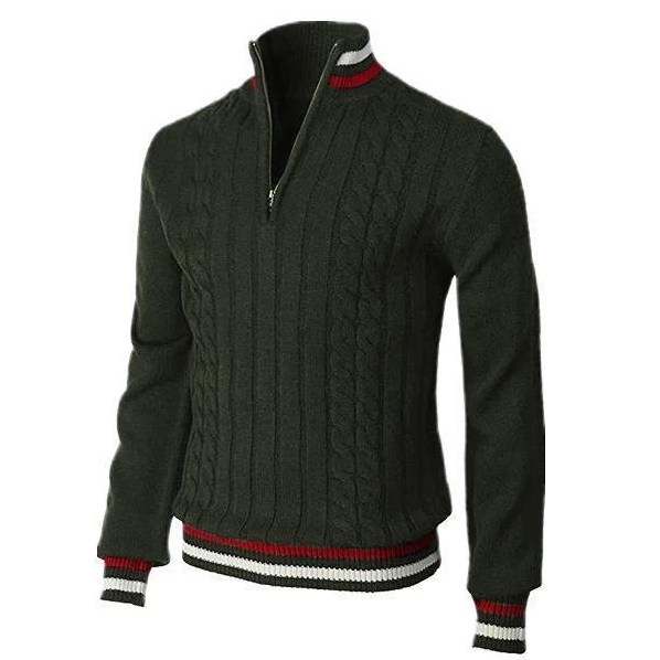 Martin - den elegante herresweater med krave