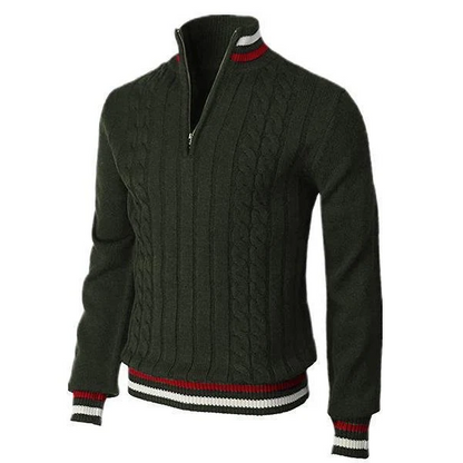 Martin - den elegante herresweater med krave