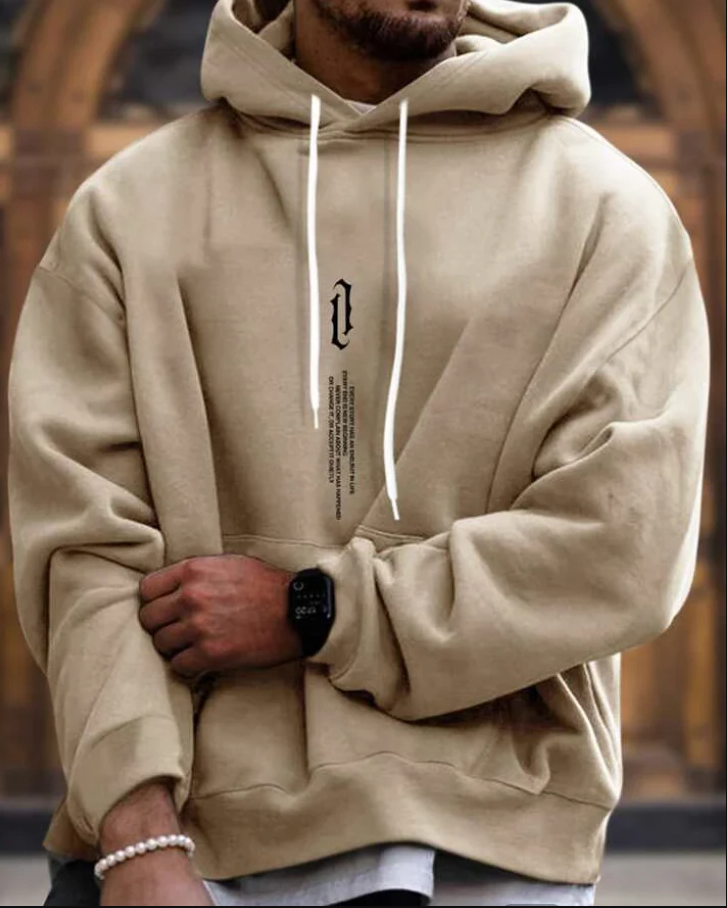 Smukkere og mere stilfuld herren-hoodie
