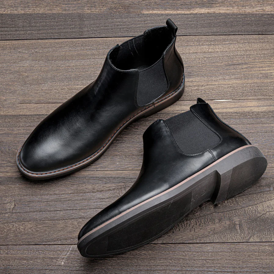 Klassiske chelsea boots til mænd
