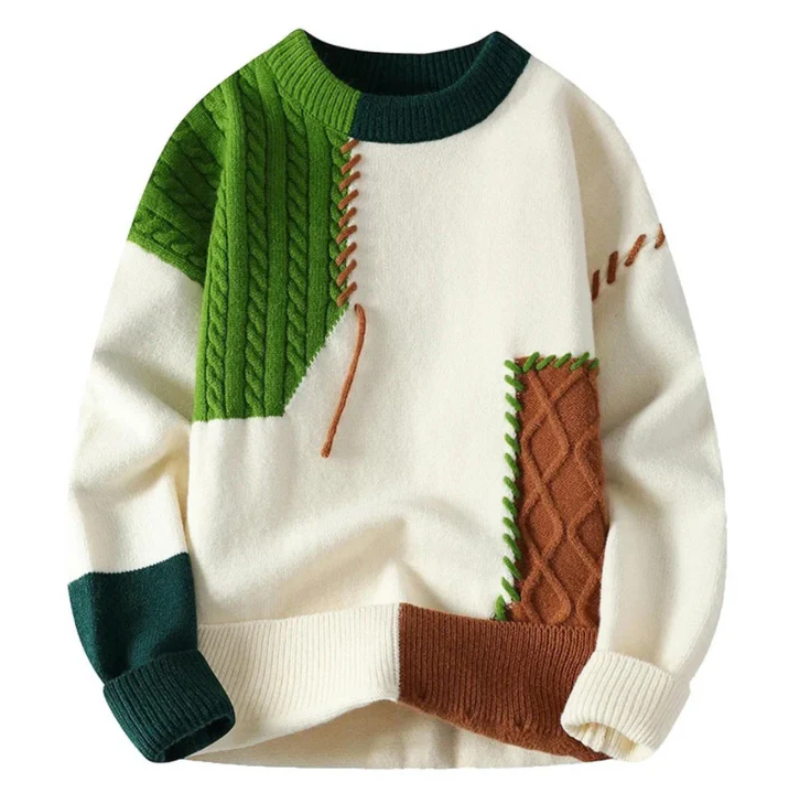Marcius - moderigtig herresweater i komfortstil