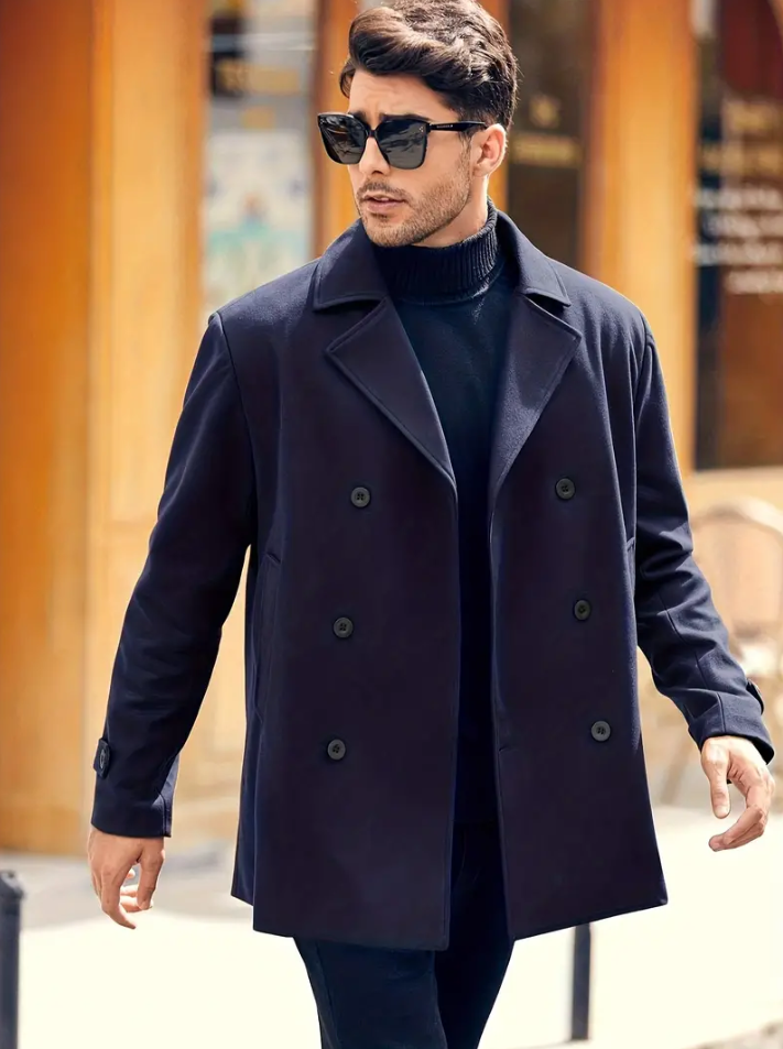Miles – stilfuld trenchcoat til mænd med klassisk design