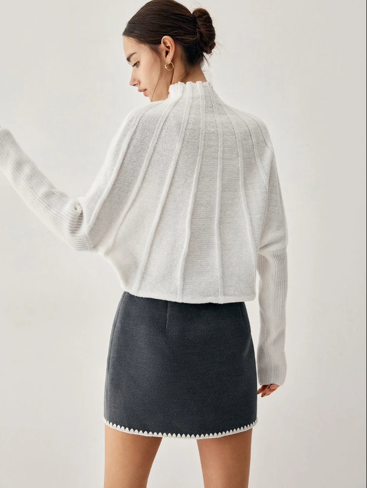 Lana | hyggelig rullekrave sweater til kvinder