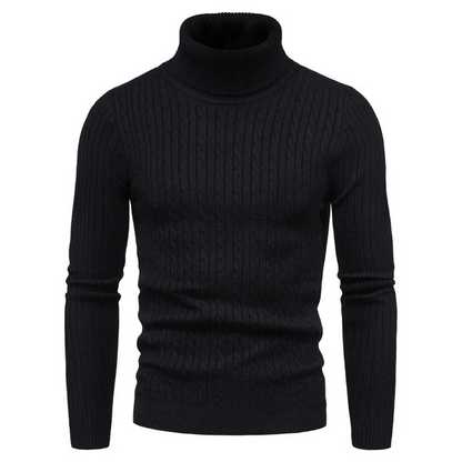 Herre rullekrave sweater - kafen
