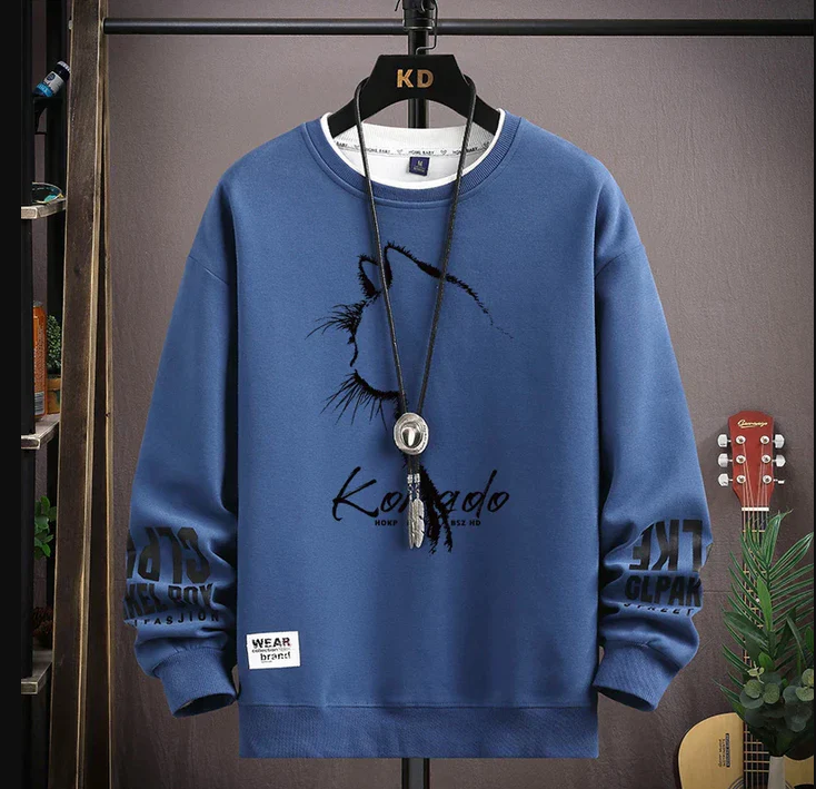 Sweatshirt I stil med sweatshirt til mænd