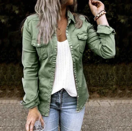 Emily – stilfuld denimjakke