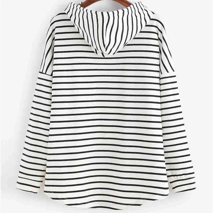 Zeta - oversize trøje med hætte