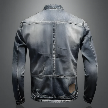 Retro denimjakke til mænd