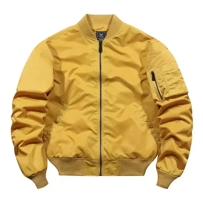 Timoteo | tidløs klassisk pilot bomber herrejakke