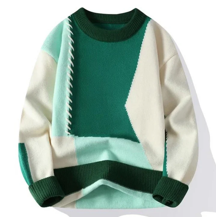 Marcius - moderigtig herresweater i komfortstil
