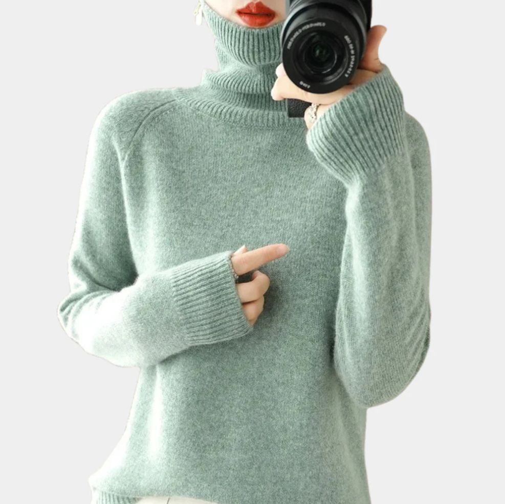 Marie - luksuriøs komfortstrikket sweater til kvinder