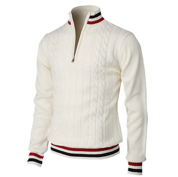 Martin - den elegante herresweater med krave