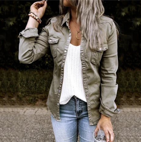 Emily – stilfuld denimjakke