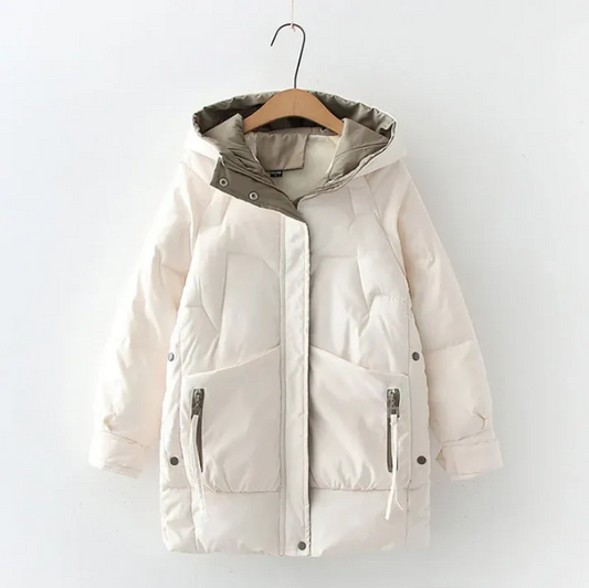 Parka med hætte - Karoda