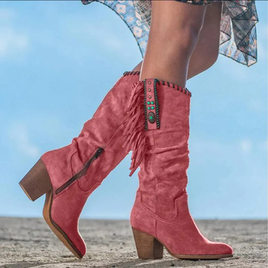 Chloe – western ankelstøvler