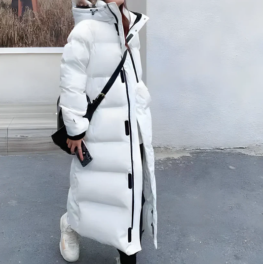 Isabel – lang dunfrakke til vinter