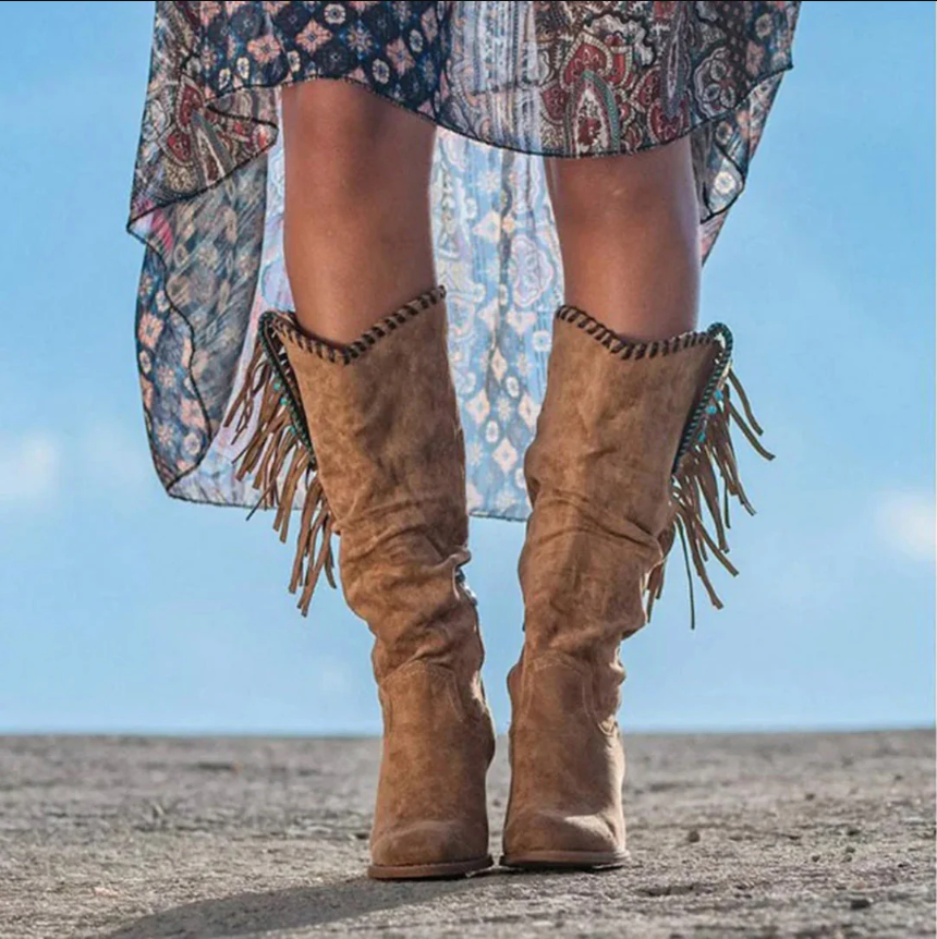 Chloe – western ankelstøvler