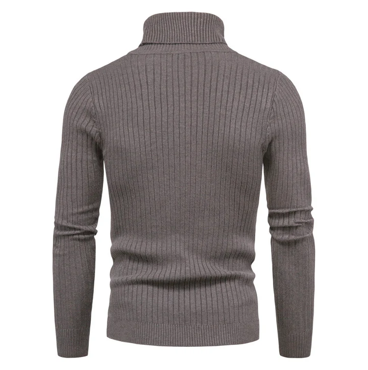 Herre rullekrave sweater - kafen