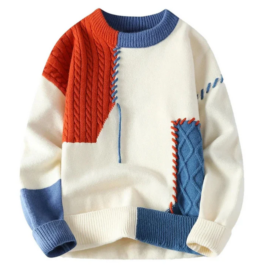 Marcius - moderigtig herresweater i komfortstil