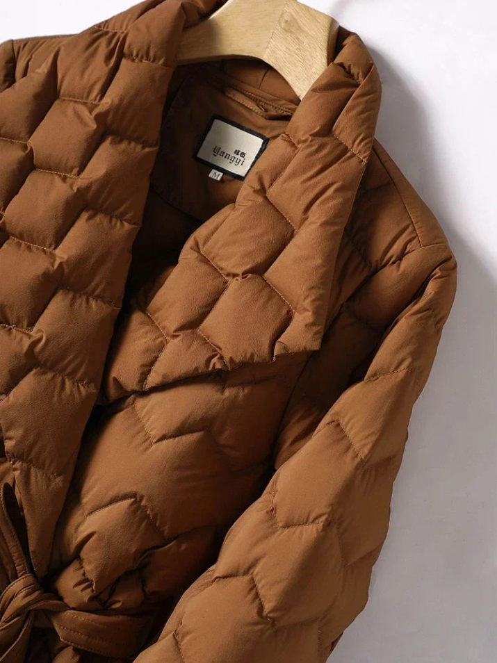 Tiana – hyggelig puffer fleecejakke