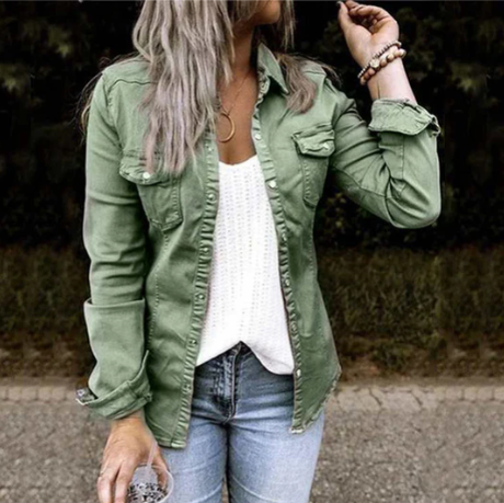Emily – stilfuld denimjakke