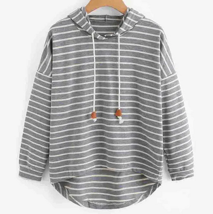 Zeta - oversize trøje med hætte