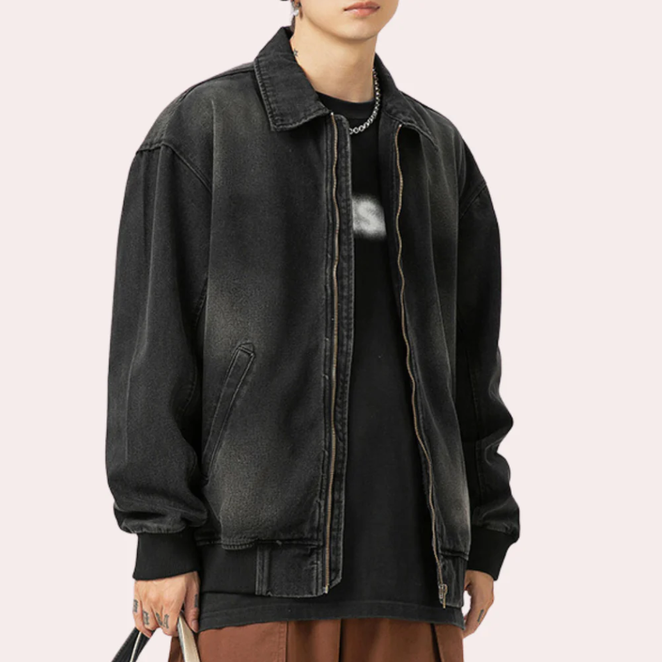 Harold - trendy denimjakke til den moderne mand