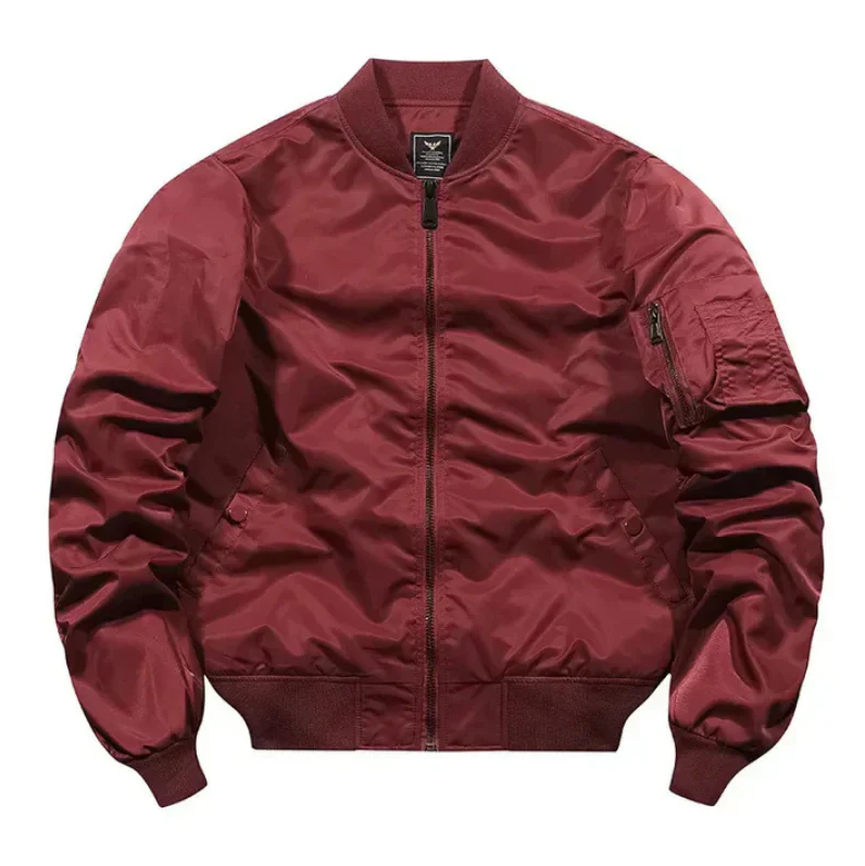 Timoteo | tidløs klassisk pilot bomber herrejakke