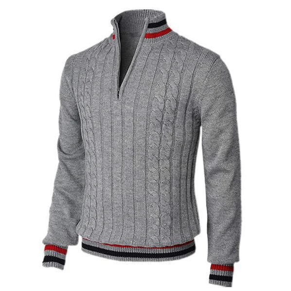 Martin - den elegante herresweater med krave