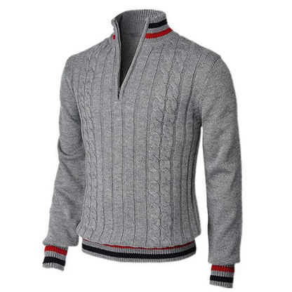 Martin - den elegante herresweater med krave