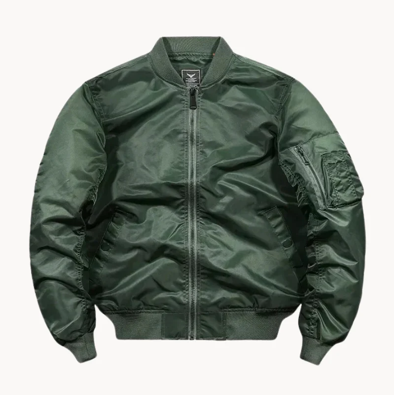 Timoteo | tidløs klassisk pilot bomber herrejakke