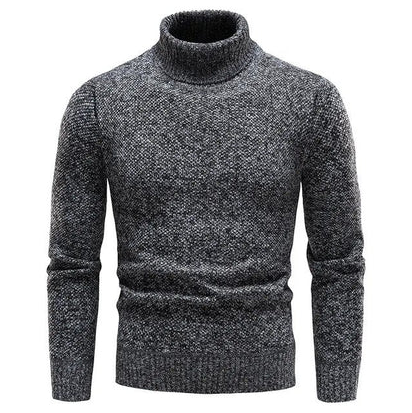 Camiel - moderne rullekrave sweater