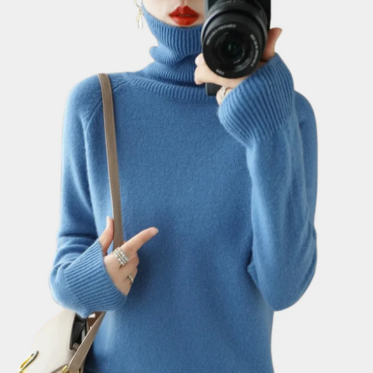 Marie - luksuriøs komfortstrikket sweater til kvinder