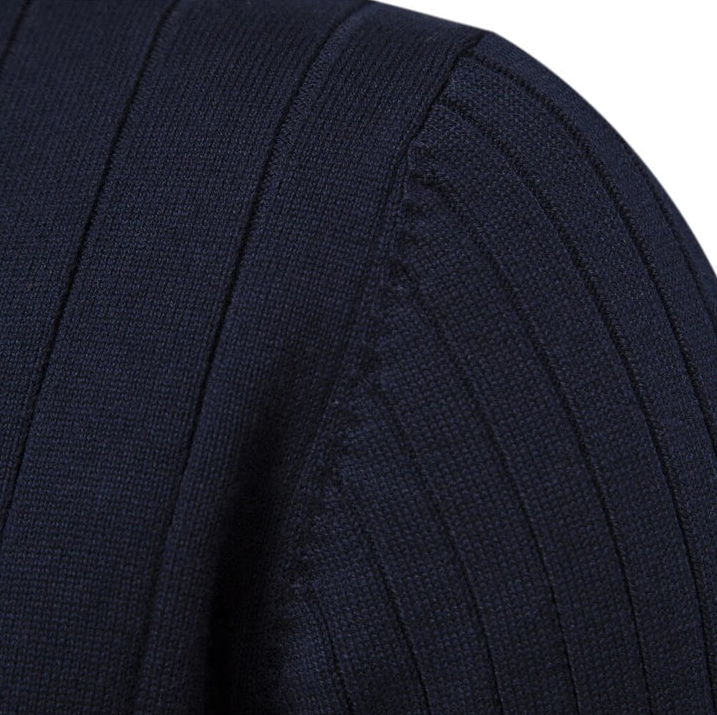 Lipeson - moderigtig sweater med lynlås