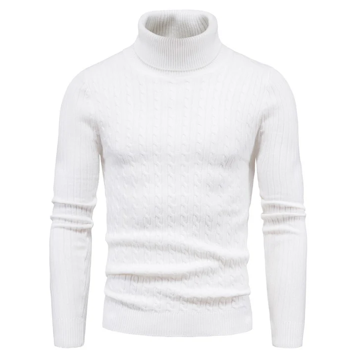 Herre rullekrave sweater - kafen