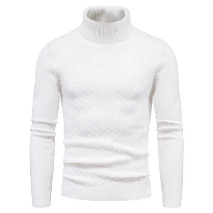 Herre rullekrave sweater - kafen