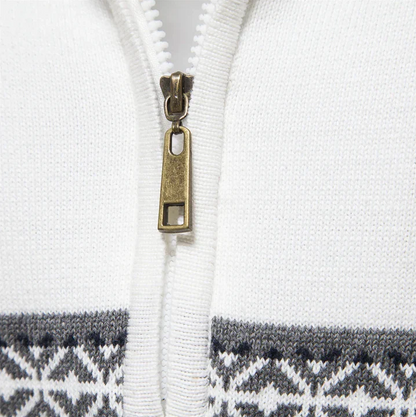 Ruzeva - sweater af høj kvalitet med retromønster