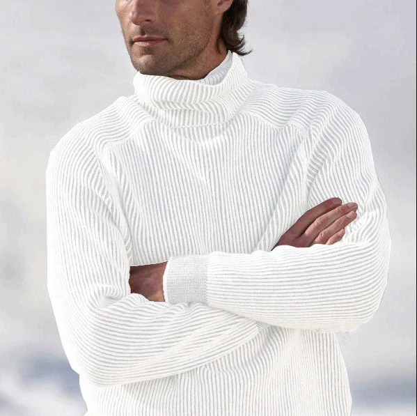 Ricardo - elegant rullekrave-jumper