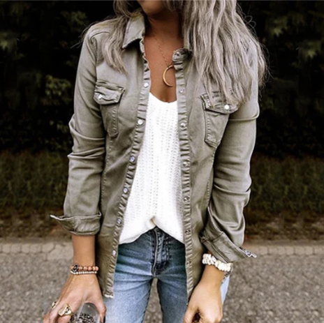 Emily – stilfuld denimjakke