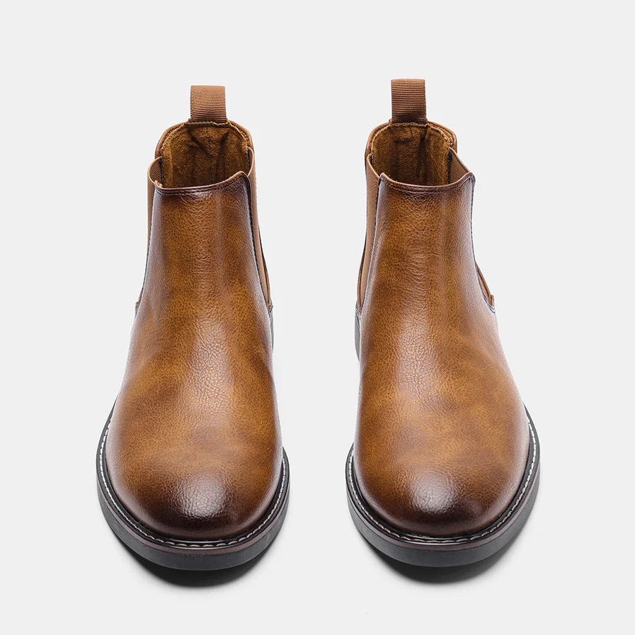 Klassiske chelsea boots til mænd