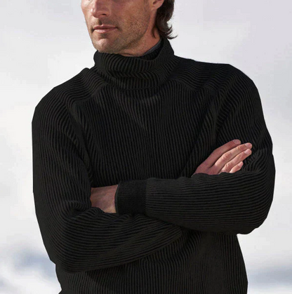Ricardo - elegant rullekrave-jumper