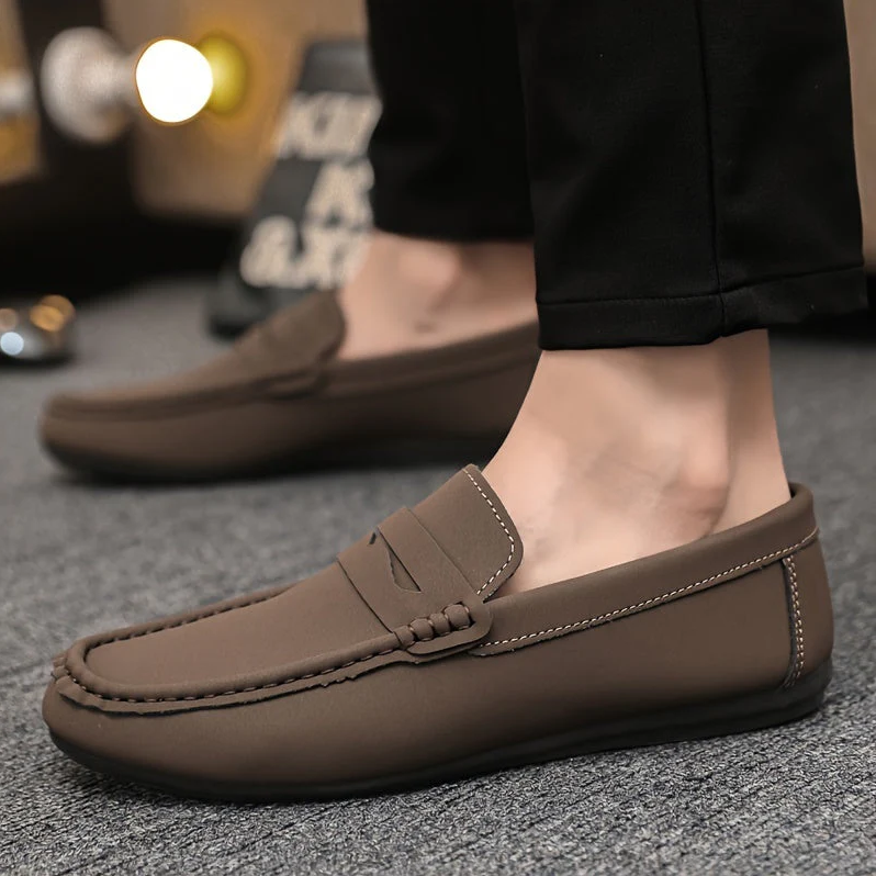 Elegante loafers til mænd i forskellige farver
