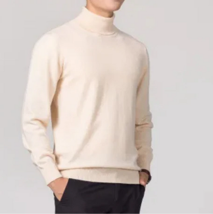 Deep Knife - mere elegant rullekravetrøje til mænd - mere klassisk ribstrikket sweater
