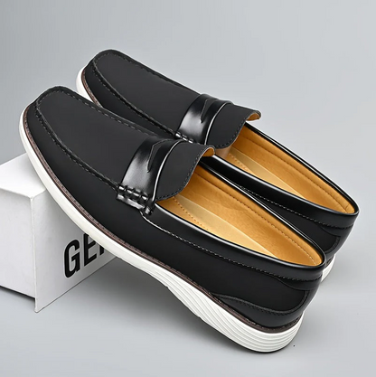 Loafers til mænd i høj kvalitet lavet af læder - elegant skodesign