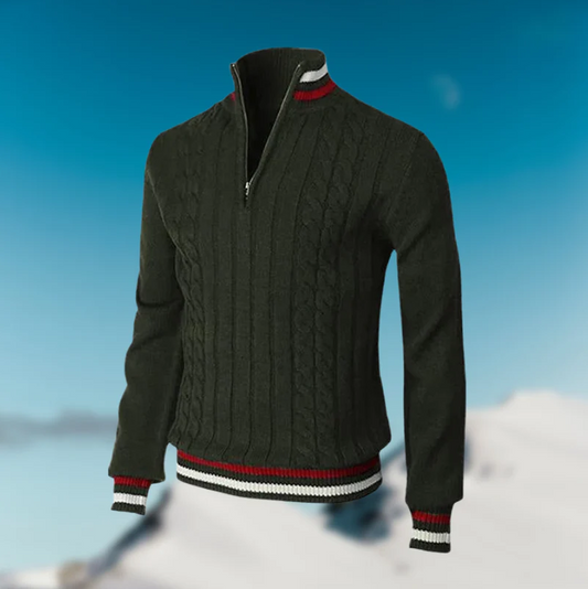 Martin - den elegante herresweater med krave