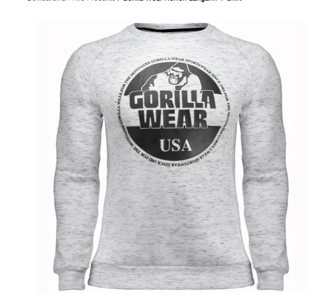 Kora - gorilla wear herre langærmet t-shirt