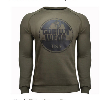 Kora - gorilla wear herre langærmet t-shirt