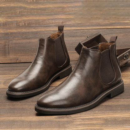 Klassiske chelsea boots til mænd