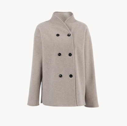 Lisa - trendy damefrakke i oversize pasform